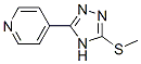 CAS#: 3770-47-6， 4-(5-Methylsulfanyl-2H-1,2,4-Triazol-3-Yl)Pyridine