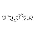 CAS 登录号：37748-88-2， 4,4'-(1,4-亚苯基二-2,2-丙烷二基)二(N-苯基苯胺)