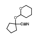 CAS 登录号：37802-93-0， 1-(四氢-2H-吡喃-2-基氧基)环戊烷甲腈