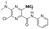 CAS#: 37804-11-8， 3-Amino-6-Chloro-5-Dimethylamino-N-2-Pyridinylpyrazinecarboxamide Hydrochloride