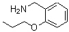 结构式 CAS# 37806-31-8, 1-(2-丙氧基苯基)甲胺