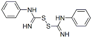 CAS#: 37847-87-3， N'-Phenyl-1-(N'-Phenylcarbamimidoyl)Disulfanylmethanimidamide