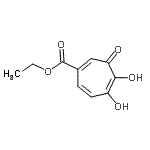 CAS 登录号：379216-03-2， 乙基4,5-二羟基-3-氧代-1,4,6-环庚三烯-1-羧酸酯