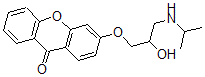 CAS#: 37933-99-6， 3-[2-Hydroxy-3-(Propan-2-Ylamino)Propoxy]Xanthen-9-One