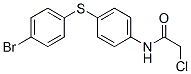 CAS#: 38007-83-9， N-[4-(4-Bromophenyl)Sulfanylphenyl]-2-Chloroacetamide