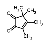 CAS 登录号：380897-52-9， 3,4,5,5-四甲基-3-环戊烯-1,2-二酮