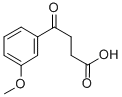 structure of CAS# 38102-67-9, 4-(3-Methoxyphenyl)-4-Oxobutyric Acid;4-(3-METHOXYPHENYL)-4-OXOBUTYRIC ACID