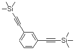 structure of CAS# 38170-80-8, 1,3-Bis[(Trimethylsilyl)Ethynyl]Benzene;Sbb008996;1,3-Bis[(Trimethylsilyl)Ethynyl]Benzene;1,3-Bis((Trimethylsilyl)Ethynyl)Benzene