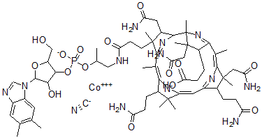 CAS#: 38218-77-8， Cyanocobalamin-b-monocarboxylic acid