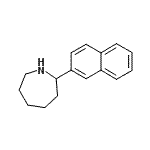 CAS 登录号：383131-04-2， 2-(2-萘基)氮杂环庚烷