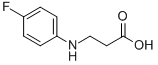 structure of CAS# 38470-22-3, N-(4-Fluorophenyl)-3-Aminopropionic Acid;N-(4-FLUOROPHENYL)-3-AMINOPROPIONIC ACID;3-Amino-N-(4-Fluorophenyl)Propanoic Acid