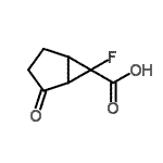 CAS 登录号：385368-05-8， 6-氟-2-氧代双环[3.1.0]己烷-6-羧酸