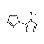 CAS 登录号：385377-16-2， 3-(1H-吡唑-1-基)-4H-1,2,4-三唑-4-胺