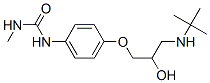 CAS 登录号：38649-71-7， 1-[4-[3-(叔丁基氨基)-2-羟基丙氧基]苯基]-3-甲基脲