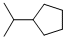 structure of CAS# 3875-51-2, Isopropylcyclopentane;Isopropylcyclopentane;Cyclopentane, (1-Methylethyl)-;Cyclopentane, Isopropyl-