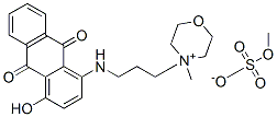 CAS#: 38866-20-5， 4-[3-[(9,10-Dihydro-4-Hydroxy-9,10-Dioxoanthryl)Amino]Propyl]-4-Methylmorpholinium Methyl Sulphate