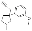 CAS#: 38906-61-5， 3-(3-Methoxyphenyl)-1-Methyl-3-Prop-2-Ynylpyrrolidine
