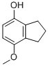 structure of CAS# 38998-04-8, 4-Hydroxy-7-Methoxyindan