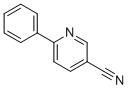 结构式 CAS# 39065-54-8, 6-苯基烟腈