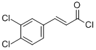 结构式 CAS# 39156-98-4, 3-(3,4-二氯苯基)-2-丙烯酰氯