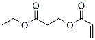 CAS 登录号：39181-94-7， (3-乙氧基-3-氧代丙基)丙-2-烯酸酯