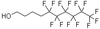 structure of CAS# 39239-79-7, 1H,1H,2H,2H,3H,3H,4H,4H-Perfluorodecan-1-Ol