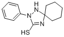 CAS 登录号：39263-81-5， 2-苯基-1,2,4-三氮杂螺[4.5]癸-3-烯-3-硫醇