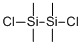 structure of CAS# 39437-99-5, 1,2-Dichlorotetramethyldisilane;(Dichloro-Methyl-Silyl)-Trimethyl-Silane;Dichlorotetramethyldisilane;Disilane, Dichlorotetramethyl-
