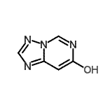 CAS 登录号：39457-19-7， [1,2,4]三唑并[1,5-c]嘧啶-7-醇
