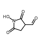 CAS 登录号：39508-63-9， 1-羟基-2,5-二氧代-3-吡咯烷甲醛