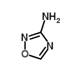 结构式 CAS# 39512-64-6, 1,2,4-恶二唑-3-胺