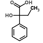 CAS#: 3966-31-2， 2-Hydroxy-2-Phenylbutanoic Acid