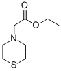 structure of CAS# 39981-80-1, 4-Thiomorpholine Acetic Acid, Ethyl Ester
