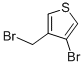 CAS#: 40032-80-2， 3-Bromo-4-(Bromomethyl)Thiophene