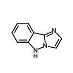 CAS 登录号：40038-63-9， 5H-咪唑并[1,2-b]吲唑
