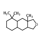 CAS#: 40050-68-8， 3A,5,5-Trimethyldodecahydronaphtho[2,3-c]Furan