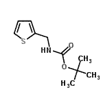 structure of CAS# 401485-19-6, 2-Methyl-2-Propanyl (2-Thienylmethyl)Carbamate;(tert-butoxy)-N-(2-thienylmethyl)carboxamide;carbamic acid, (2-thienylmethyl)-, 1,1-dimethylethyl ester;tert-butyl (2-thienylmethyl)carbamate