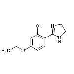 CAS 登录号：401606-96-0， 2-(4,5-二氢-1H-咪唑-2-基)-5-乙氧基-苯酚