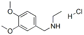 CAS 登录号：40171-95-7， N-(3,4-二甲氧基苄基)-N-乙胺盐酸盐