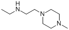 structure of CAS# 40172-12-1, N-Ethyl-4-Methyl-1-Piperazineethanamine;N-Ethyl-2-(4-Methylpiperazin-1-Yl)Ethanamine(SALTDATA: 3Hcl);N-Ethyl-2-(4-Methylpiperazin-1-Yl)Ethanamine 3Hcl;1-Piperazineethanamine,N-Ethyl-4-Methyl-(9CI)