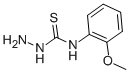 结构式 CAS# 40207-02-1, 4-(2-甲氧基苯基)-3-硫代氨基甲酰肼