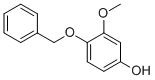 CAS 登录号：40232-88-0， 4-苄氧基-3-甲氧基苯酚