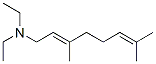 CAS 登录号：40267-53-6， (E)-N,N-二乙基-3,7-二甲基-2,6-辛二烯-1-胺