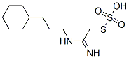 CAS 登录号：40283-58-7， 硫代硫酸氢 S-[2-[(3-环己基丙基)氨基]-2-亚氨基乙基]酯
