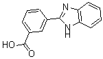 structure of CAS# 402944-81-4, 3-(1H-Benzimidazol-2-Yl)-Benzoic Acid;Zinc00196419