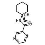 CAS 登录号：402959-98-2， 1-[(2-吡嗪基羰基)氨基]环己烷羧酸