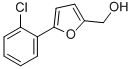 structure of CAS# 40313-66-4, [5-(2-Chloro-Phenyl)-Furan-2-Yl]-Methanol;[5-(2-CHLORO-PHENYL)-FURAN-2-YL]-METHANOL;2-(2-Chlorophenyl)-5-(Hydroxymethyl)Furan;[5-(2-CHLOROPHENYL)-2-FURYL]METHANOL