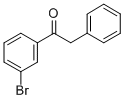 structure of CAS# 40396-53-0, 3'-Bromo-2-Phenylacetophenone;3'-BROMO-2-PHENYLACETOPHENONE