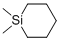 structure of CAS# 4040-74-8, Cyclopentamethylenedimethylsilane;Nsc 96808;Inchi=1/C7h16si/C1-8(2)6-4-3-5-7-8/H3-7H2,1-2H;1,1-Dimethyl-1-Silacyclohexane