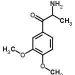 CAS#: 40513-44-8， 2-Amino-1-(3,4-Dimethoxyphenyl)-1-Propanone